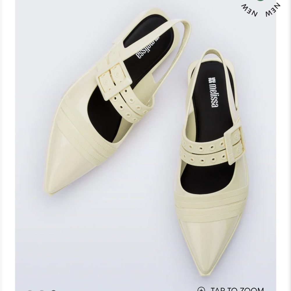 Melissa Beige Flats